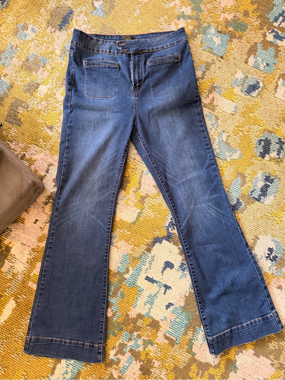 RACHEL Rachel Roy Dark Blue Boot-Cut Jeans
